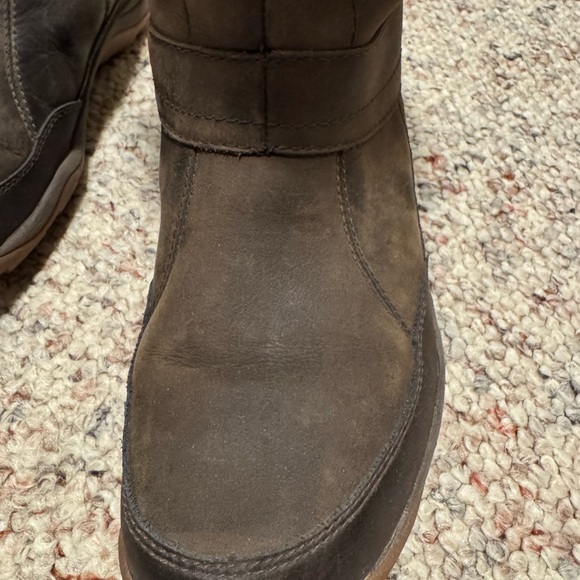 Merrell Women’s Murren waterproof lace-up mid-height Brown Leather/Fabric Boot - Picture 10 of 10